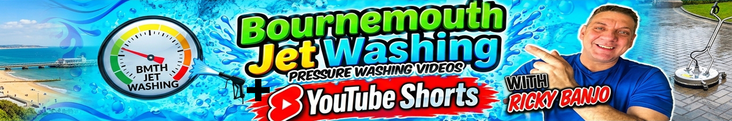 Banner Master plus shorts logo
