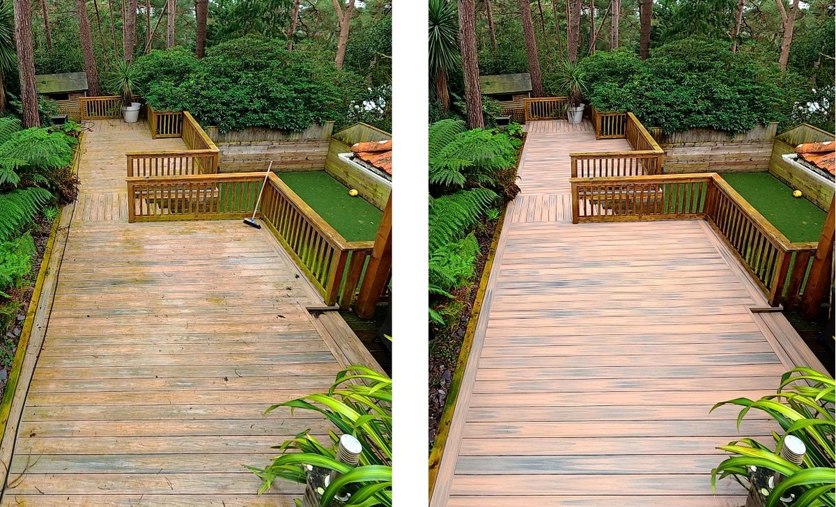 Decking Cleaning Bournemouth Jet Washing