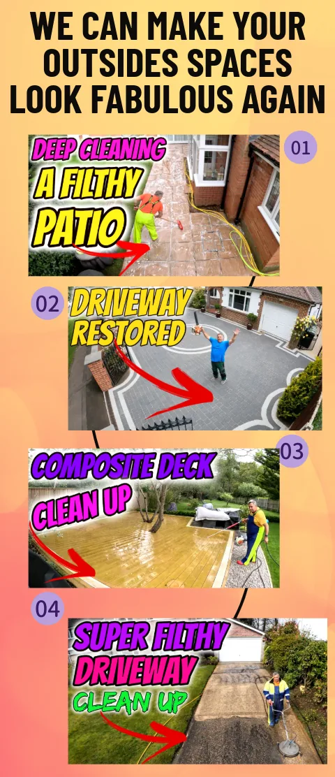 Bournemouth Jet Washing professional patio cleaning, driveway pressure washing and composite decking cleaning in Bournemouth and Poole.